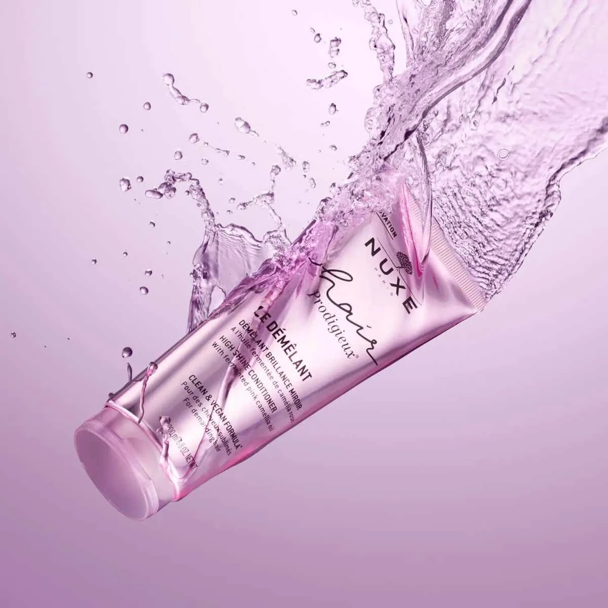 NUXE HAIR PRODIGIEUX - Démêlant Brillance Miroir - Tous Types De Cheveux, 200ml 7 NUXE HAIR PRODIGIEUX - Démêlant Brillance Miroir - Tous Types De Cheveux, 200ml – Image 5