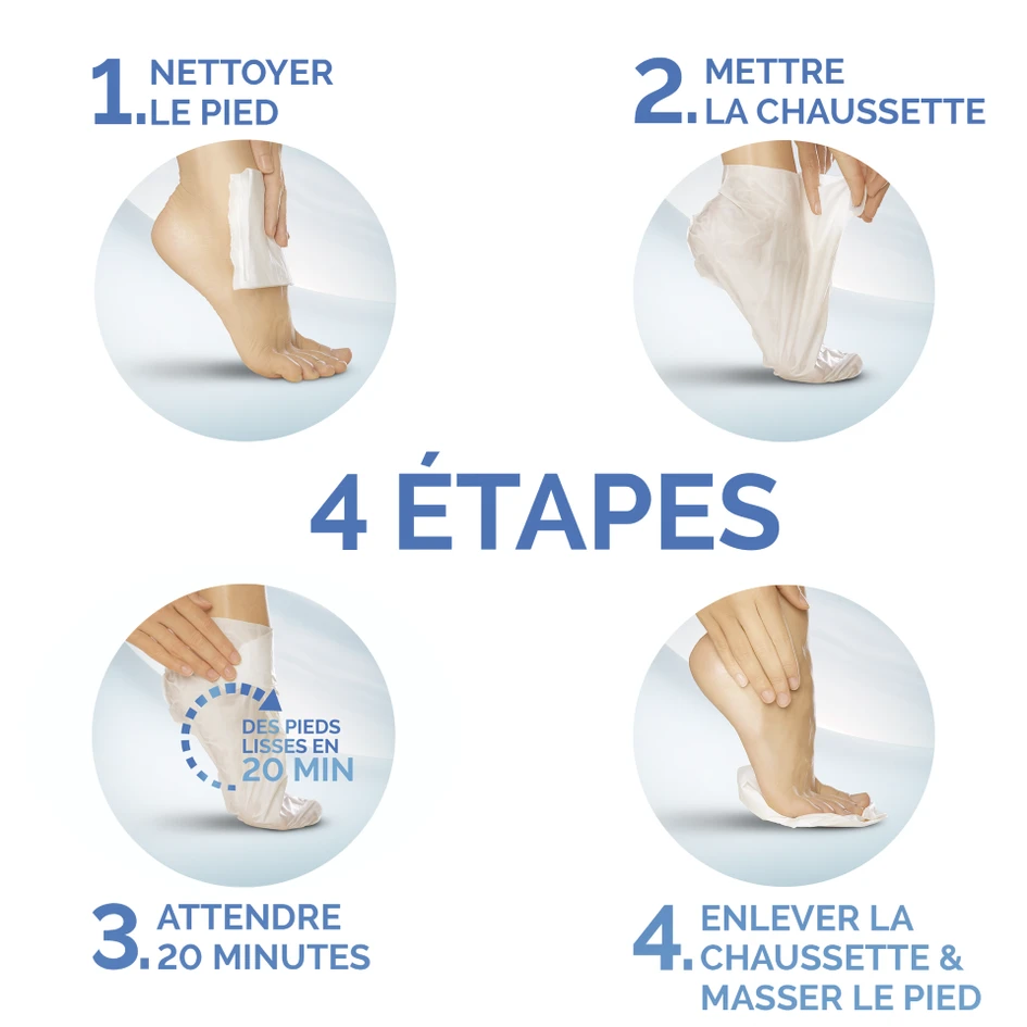 Scholl EXPERTCARE - Masque Pieds Nourrissant Intense à L'Huile D'Argan, 1 Paire 5 Scholl EXPERTCARE - Masque Pieds Nourrissant Intense à L'Huile D'Argan, 1 Paire – Image 3