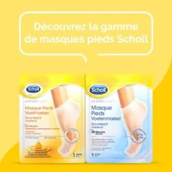 Scholl EXPERTCARE - Masque Pieds Nourrissant Intense à L'Huile D'Argan, 1 Paire 11 Scholl EXPERTCARE - Masque Pieds Nourrissant Intense à L'Huile D'Argan, 1 Paire -Boticinal Powersanté Soldes Boutique 3059944203418 secondaire.5
