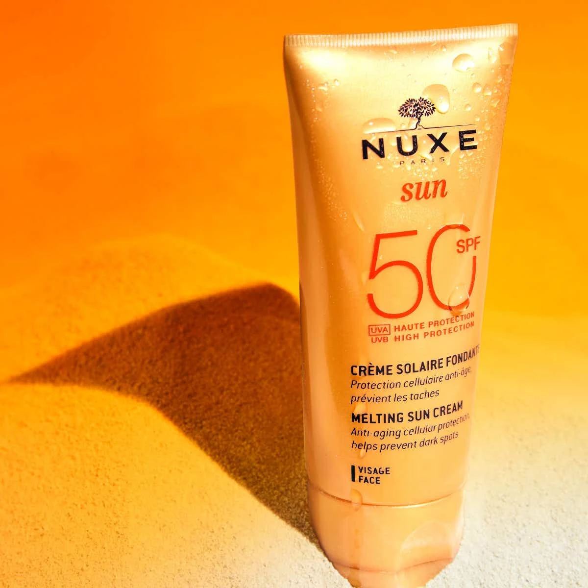 NUXE SUN - Crème Solaire Fondante SPF50 - Visage - Tous Types De Peaux, 50ml 6 NUXE SUN - Crème Solaire Fondante SPF50 - Visage - Tous Types De Peaux, 50ml – Image 4