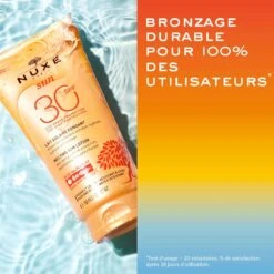 NUXE SUN - Lait Solaire Fondant SPF30 - Visage Et Corps - Tous Types De Peaux, 150ml -Boticinal Powersanté Soldes Boutique 3264680007002 6