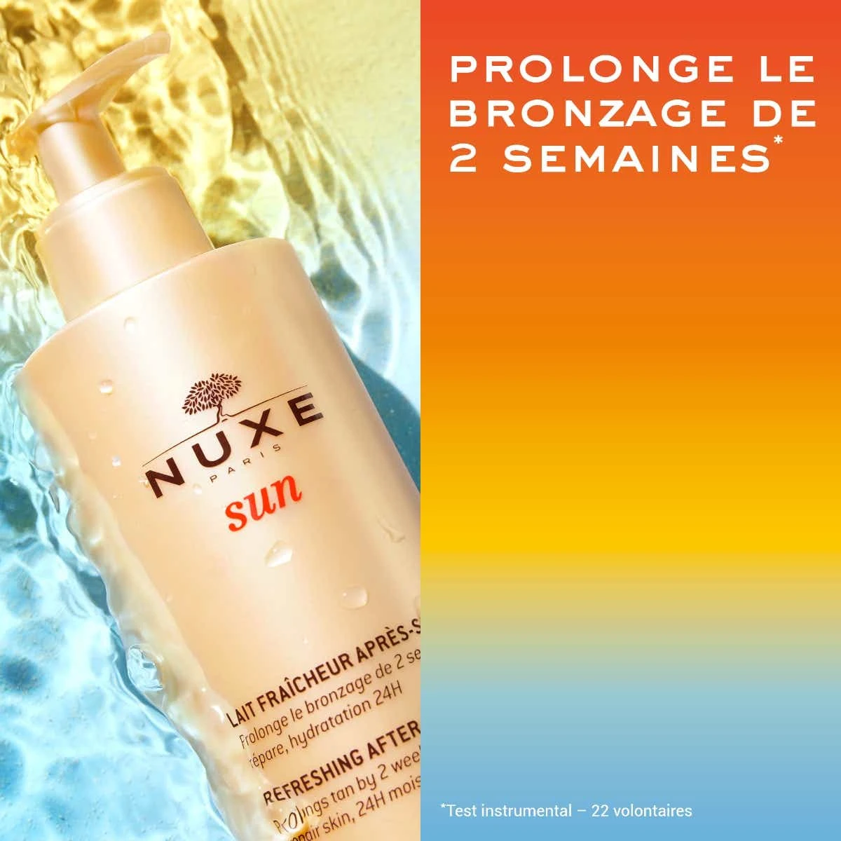 NUXE SUN - Lait Fraîcheur Après-Soleil - Visage Et Corps - Tous Types De Peaux, 400ml 8 NUXE SUN - Lait Fraîcheur Après-Soleil - Visage Et Corps - Tous Types De Peaux, 400ml – Image 6
