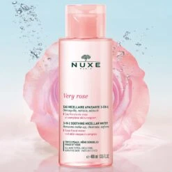 NUXE VERY ROSE - Eau Micellaire Apaisante 3-en-1 Toutes Peaux, 400ml -Boticinal Powersanté Soldes Boutique 3264680022050 vn051302 fp nuxe very rose eau micellaire pn 400ml 2020