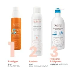 Avène SOLAIRE - Spray Enfant SPF50+ - Visage Et Corps - Peaux Sensibles, 200ml -Boticinal Powersanté Soldes Boutique 3282770202090 03