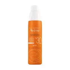 Avène SOLAIRE - Spray Haute Protection SPF30 - Visage Et Corps - Peaux Sensibles, 200ml