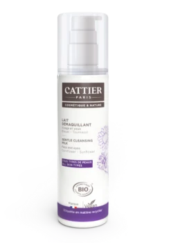 CATTIER Lait Démaquillant - Visage Et Yeux - Tous Types De Peaux, 200ml