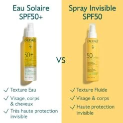 Caudalie VINOSUN PROTECT - Spray Solaire Invisible Haute Protection SPF50 - Visage Et Corps - Tous Types De Peaux, 150ml -Boticinal Powersanté Soldes Boutique 3522931003761 5