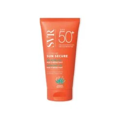 SVR SUN SECURE EXTREME - Gel Solaire Ultra Mat Multirésistant SPF50+ - Visage Et Corps - Peaux Sensibles, 50ml