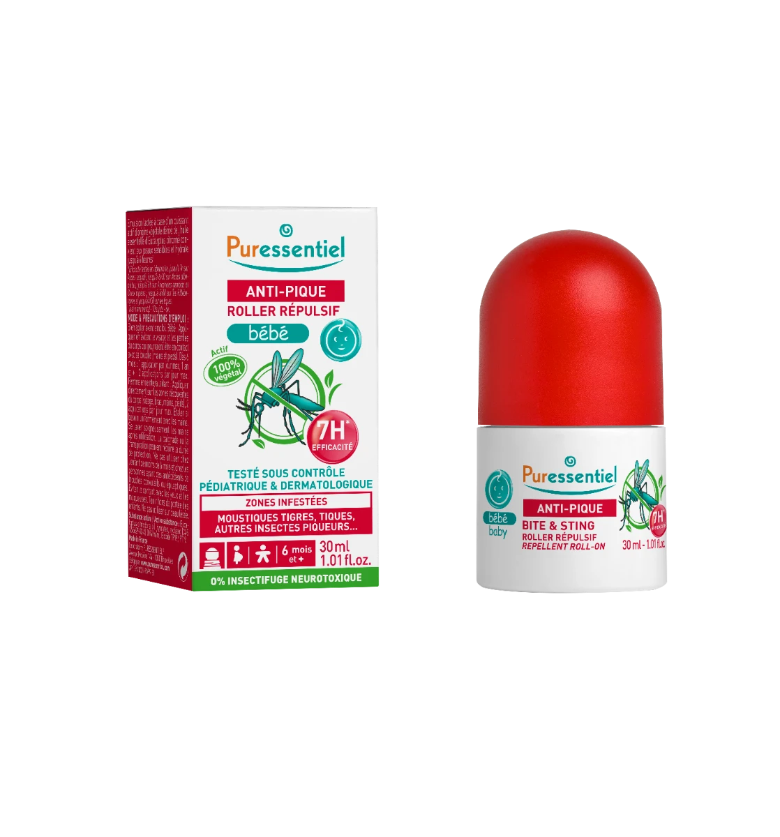 Puressentiel ANTI-PIQUE - Roller Repulsif Bébé, 30ml – Image 3