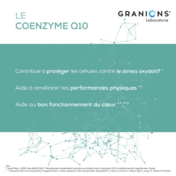 Coenzyme Q10 120mg, 30 Gélules Végétales -Boticinal Powersanté Soldes Boutique 3760155210491 visuel 3