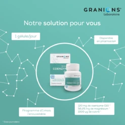 Coenzyme Q10 120mg, 30 Gélules Végétales -Boticinal Powersanté Soldes Boutique 3760155210491 visuel 4