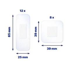 WATERPROOF - Pansements 100% Résistants à L'Eau 2 Formats, 20 Unités -Boticinal Powersanté Soldes Boutique 4005800092534 pansements waterproof 6