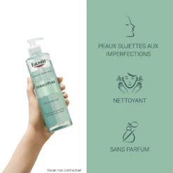 Eucerin DERMOPURE - Gel Nettoyant - Peaux Grasses, 400ml -Boticinal Powersanté Soldes Boutique 4005800192883 3