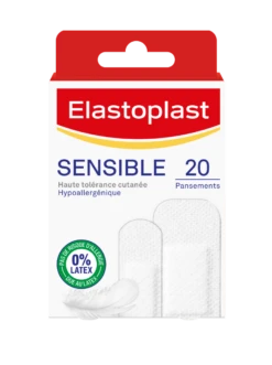 SENSIBLE - Pansements Peaux Sensibles 2 Formats, 20 Unités