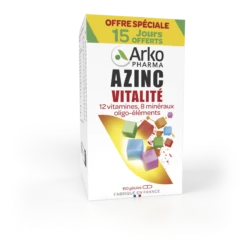 Arkopharma AZINC VITALITE - Vitamines, Minéraux Et Oligo-Eléments, 120 Gélules + 30 OFFERT