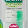 GUM® SOFT-PICKS ORIGINAL 632 - Brossettes Interdentaires Medium, 100 Unités -Boticinal Powersanté Soldes Boutique 7630019902762