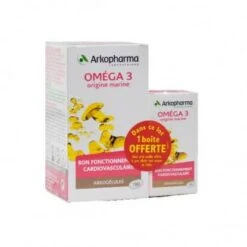 Arkopharma ARKOGÉLULES - Oméga-3 Origine Marine, 180+60 Gélules -Boticinal Powersanté Soldes Boutique arkopharma omega 3 180 60 gelules offertes