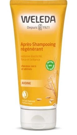 Weleda AVOINE – Après-Shampooing Régénérant Bio - Cheveux Secs Et Abîmés, 200ml