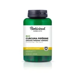 CONFORT ARTICULAIRE - Curcuma Piperine Bio, 200 Gélules Végétales