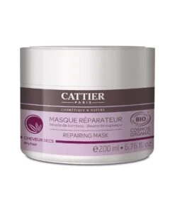 CATTIER Masque Réparateur Bio - Cheveux Secs, 200ml