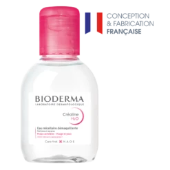 Bioderma CREALINE H2O - Eau Micellaire Démaquillante - Visage Et Yeux - Peaux Sensibles, 100ml -Boticinal Powersanté Soldes Boutique cr aline h2o 100ml mif 3401395376874