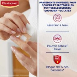 UNIVERSEL - Pansements Résistants à L'Eau, 40 Unités -Boticinal Powersanté Soldes Boutique elastoplast universel pansements r sistants l eau 40 unit s