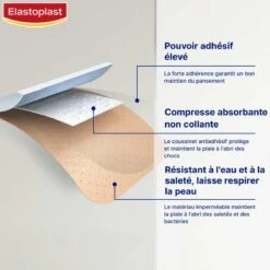 UNIVERSEL - Pansements Résistants à L'Eau, 40 Unités -Boticinal Powersanté Soldes Boutique elastoplast universel pansements r sistants l eau 40 unit s 2
