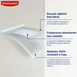 WATERPROOF - Pansements 100% Résistants à L'Eau 2 Formats, 20 Unités -Boticinal Powersanté Soldes Boutique elastoplast waterproof pansements 100 r sistants l eau 2 formats 20 unit s 2