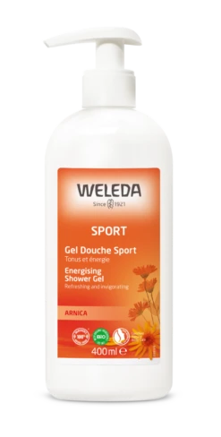 Weleda ARNICA - Gel Douche Sport Bio - Tous Types De Peaux, 400ml
