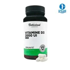 IMMUNITE - Vitamine D3 2000 UI Et Zinc, 120 Gélules Végétales