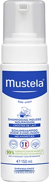 Mustela BÉBÉ - Shampooing Mousse Nourrisson Croûtes De Lait, 150ml