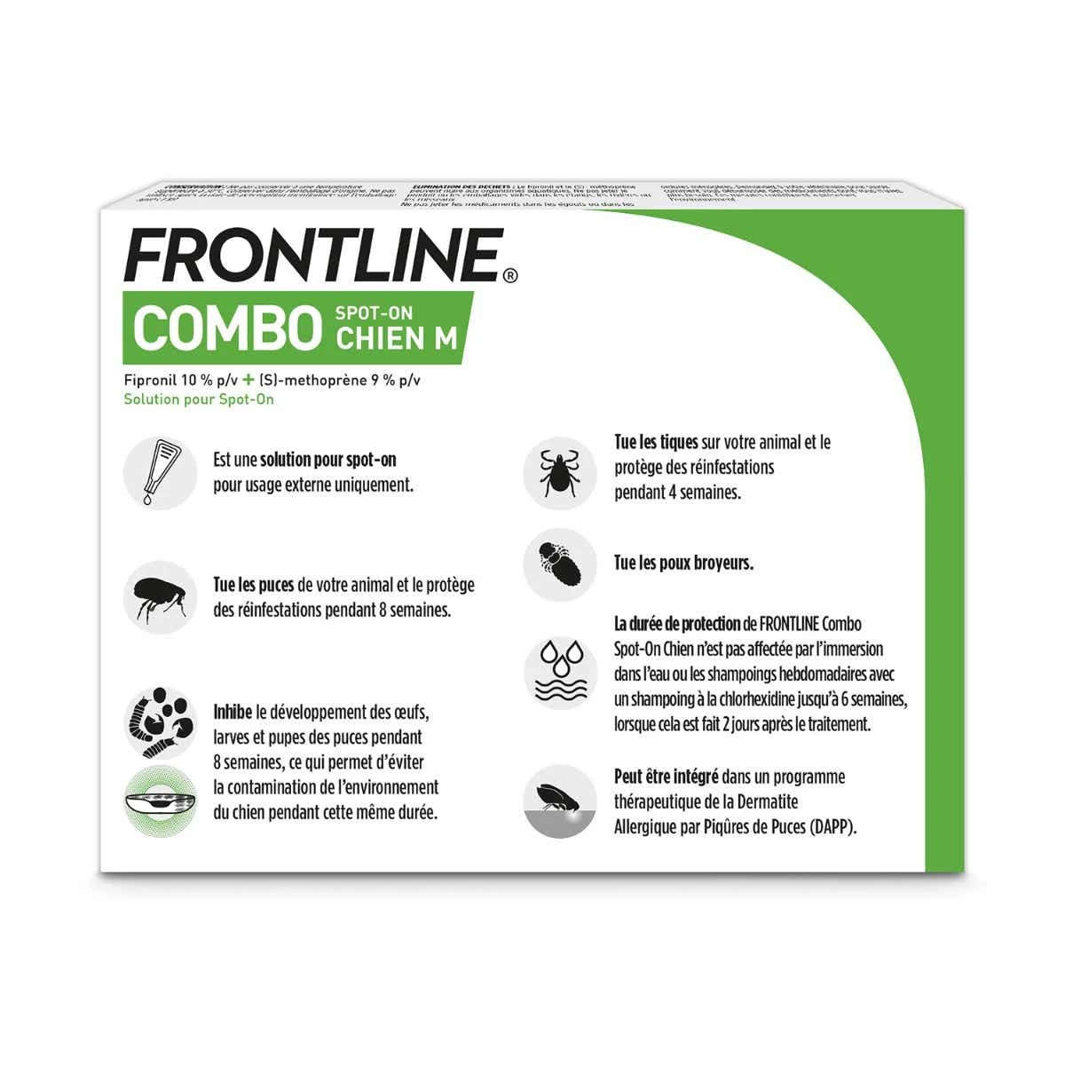 Frontline COMBO - Solution Pour Spot-on Chiens - De 10 à 20kg, 4 Pipettes De 1,34ml – Image 2