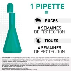 Frontline SPOT-ON - Solution Pour Spot-on Chiens - De 2 à 10kg, 4 Pipettes De 0,67ml -Boticinal Powersanté Soldes Boutique frontline spot on solution pour spot on chiens de 2 10kg 4 pipettes de 0 67ml 3