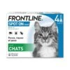 Frontline SPOT-ON - Spot-on Chats, 4 Pipettes De 0,5ml