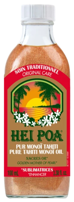 PUR MONOI - Monoï Nacres Or - Corps Et Cheveux, 100ml