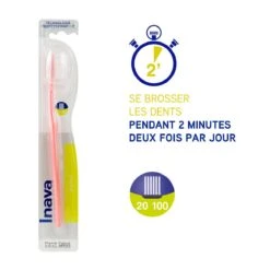 SOUPLE - Brosse à Dents Chirurgicale 20/100 -Boticinal Powersanté Soldes Boutique inava brosse a dents chirurgicale souple 20 100 boticinal4
