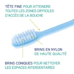 SENSIBILITÉ - Brosse à Dents à Brins Coniques -Boticinal Powersanté Soldes Boutique inava sensibilite brosse a dents brins coniques boticinal2