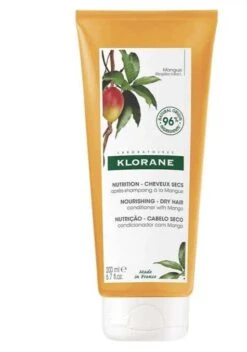 Klorane MANGUE - Baume Après-Shampoing - Cheveux Secs Et Pointes Abîmées, 200ml