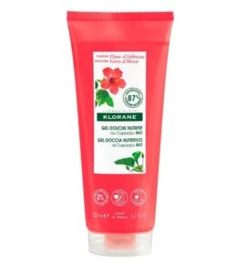 Klorane DOUCHE - Gel Douche Nutritif Fleur D'Hibiscus, 200ml