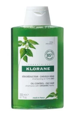 Klorane ORTIE BIO - Shampooing Séboréducteur - Cheveux Gras, 200ml