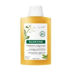 Klorane SOLAIRE -Shampoing Nutritif Au Tamanu Bio Et Au Monoï, 200ml