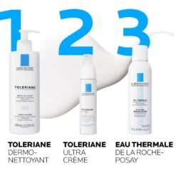 LA ROCHE-POSAY TOLERIANE - Fluide Dermo-nettoyant Démaquillant Visage Et Yeux, 400ml -Boticinal Powersanté Soldes Boutique la roche posay soin visage toleriane fluide nettoyant et demaquillant peaux sensibles a intolerantes 000 3337872411830 range