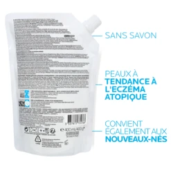 LA ROCHE-POSAY LIPIKAR SYNDET AP+ - Crème Lavante Relipidante Peaux Tendance Eczema Atopique 400ml + Eco Recharge 400ml -Boticinal Powersanté Soldes Boutique la roche posay lipikar 3433425375229 extra 9