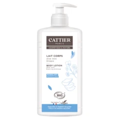 CATTIER Lait Modelant Aloe Vera Onagre Bio - Corps - Tous Types De Peaux, 500ml