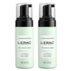 Lierac La Mousse Nettoyante Démaquillante Duo - Visage - Tous Types De Peaux, 2x150ml