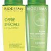 Bioderma NODE - Shampooing Fluide Non Détergent - Tous Types De Cheveux, 2x400ml