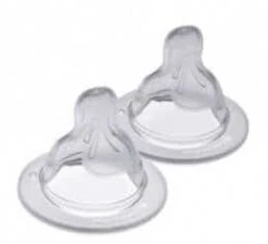 MAM Tétine Silk En Silicone Débit X Pour Liquide épais, 2 Unités