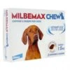 MILBEMAXCHEW - Vermifuge Spectre Large - Chien 5kg à 75kg, 2 Comprimés