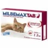 MILBEMAXTAB - Vermifuge Spectre Large - Chat 2kg, 2 Comprimés