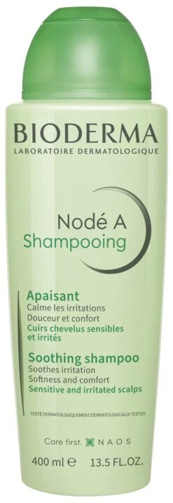 Bioderma NODE A - Shampoing Apaisant - Cuir Chevelu Sensible Et Irrité, 400ml